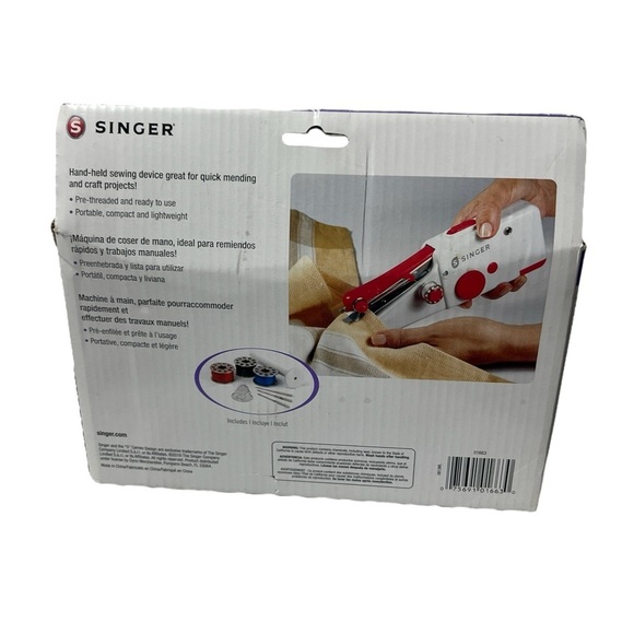 Singer Stitch Sew Quick: Handheld Cordless Mending Machine - Picture 4 of 6